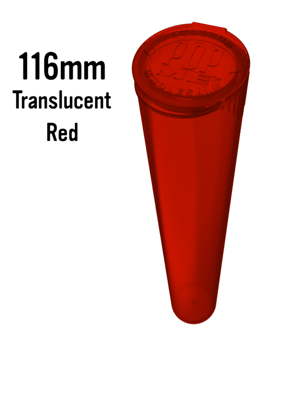 Translucent Red Joint Tube