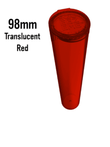 Translucent Red Joint Tube