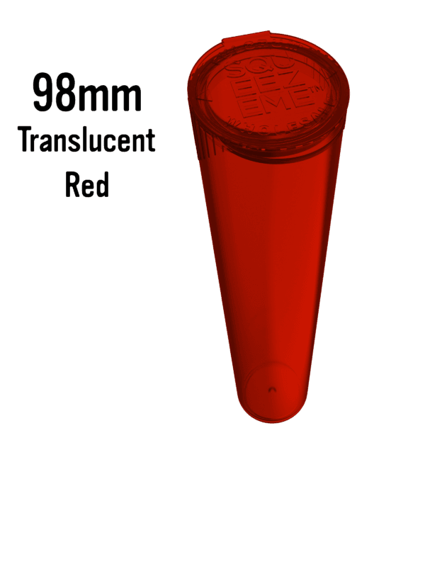 Translucent Red Joint Tube