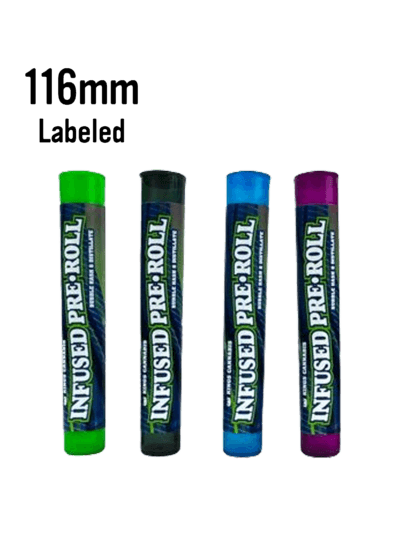 a group of colorful tubes