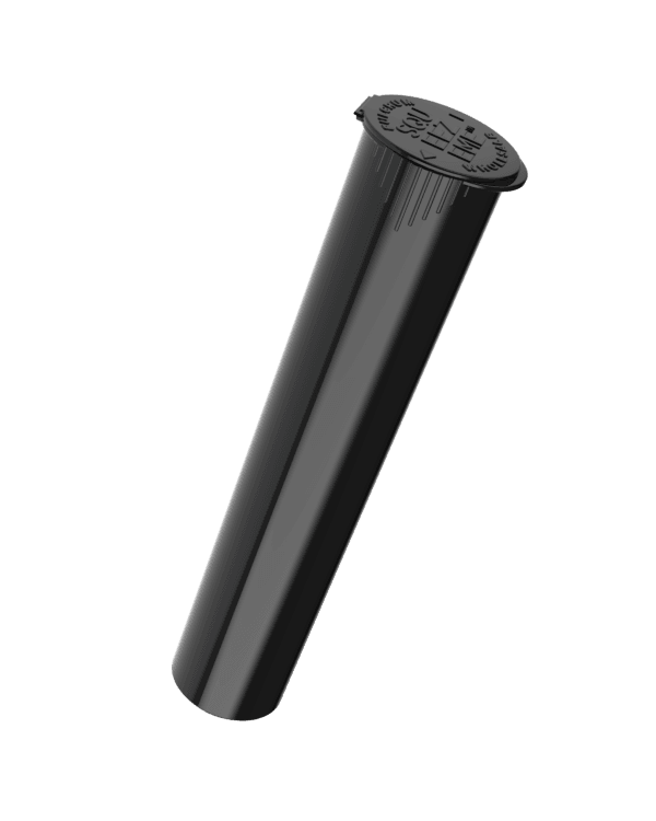 a black cylinder with a black background