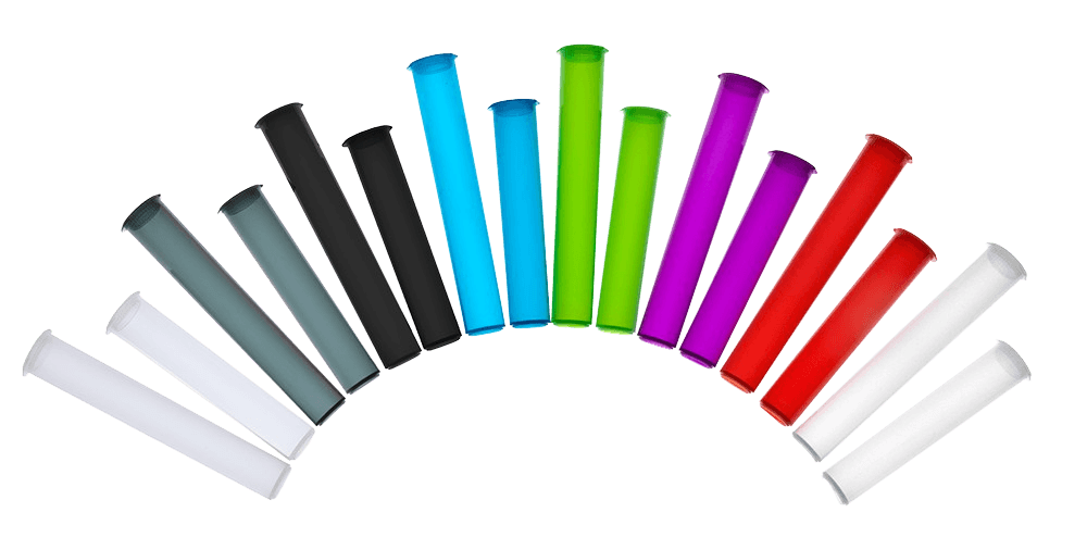 Colorful Joint Tubes arranged in a fan