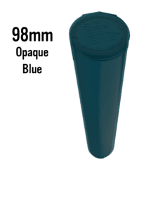 opaque blue joint tube