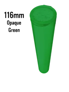 opaque green joint tube