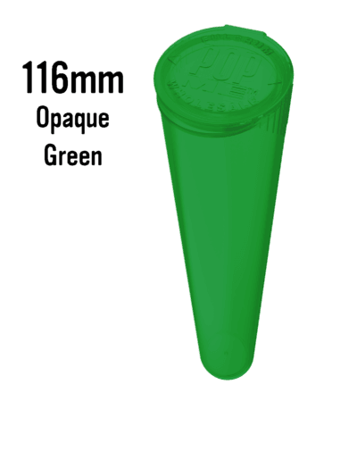 opaque green joint tube