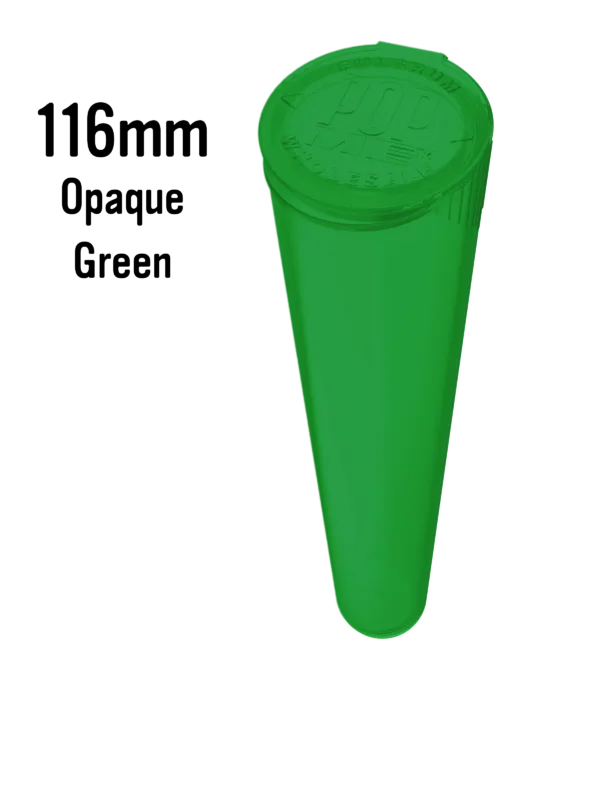 opaque green joint tube