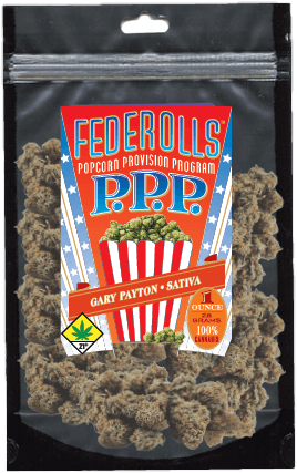 Federolls Popcorn Marijuana Bag
